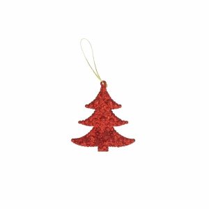 Adorno Colgante Árbol Rojo JOY 9,5cm