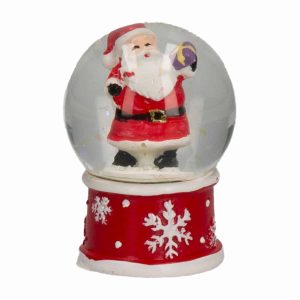 Adorno Navideño Globo De Nieve Santa JOY Unidad