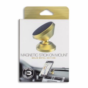 Soporte Para Celular Magnético Dorado PREMIER Unidad