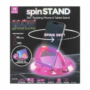 Soporte Para Celular Giratorio Rosado PREMIER Unidad