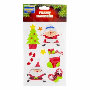 Foamy Navidad Papá Noel Regalos Botas ESCOLINI X 14