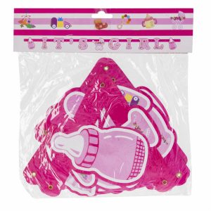 Guirnalda It’S A Girl IMPORTADORA CUMPLEAÑOS Rosado