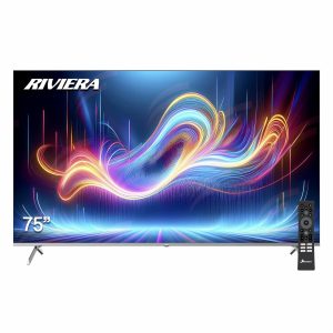 TV Qled Google Tv 4K UHD Modelo RLED-GLT75TPQ10 RIVIERA 75″