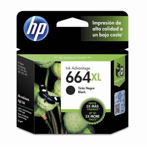 Tinta Para Impresora Advantage 664Xl Negro HP Alto Rendimiento