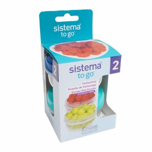 Set Frascos Sistema To Go RUBBERMAID 2×210 Ml