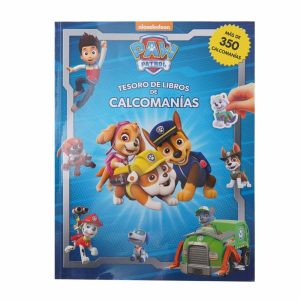Libros Tesoro De Calcomanías Paw Patrol PHIDAL 350 Páginas